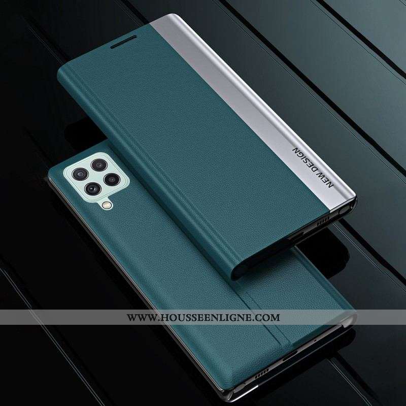 Flip Cover Samsung Galaxy M53 5G Simili Cuir New Design