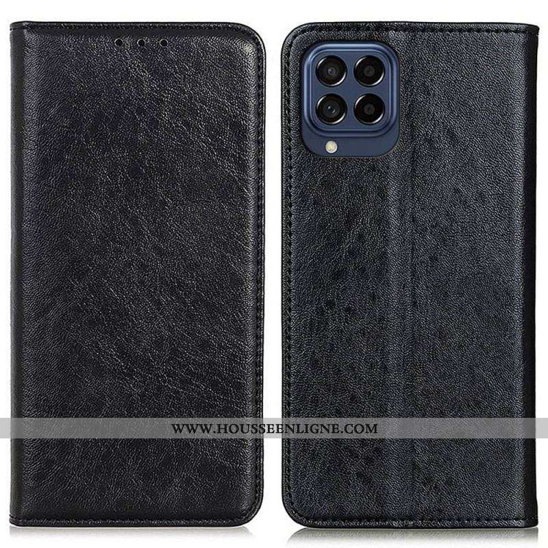 Flip Cover Samsung Galaxy M53 5G Texture Cuir