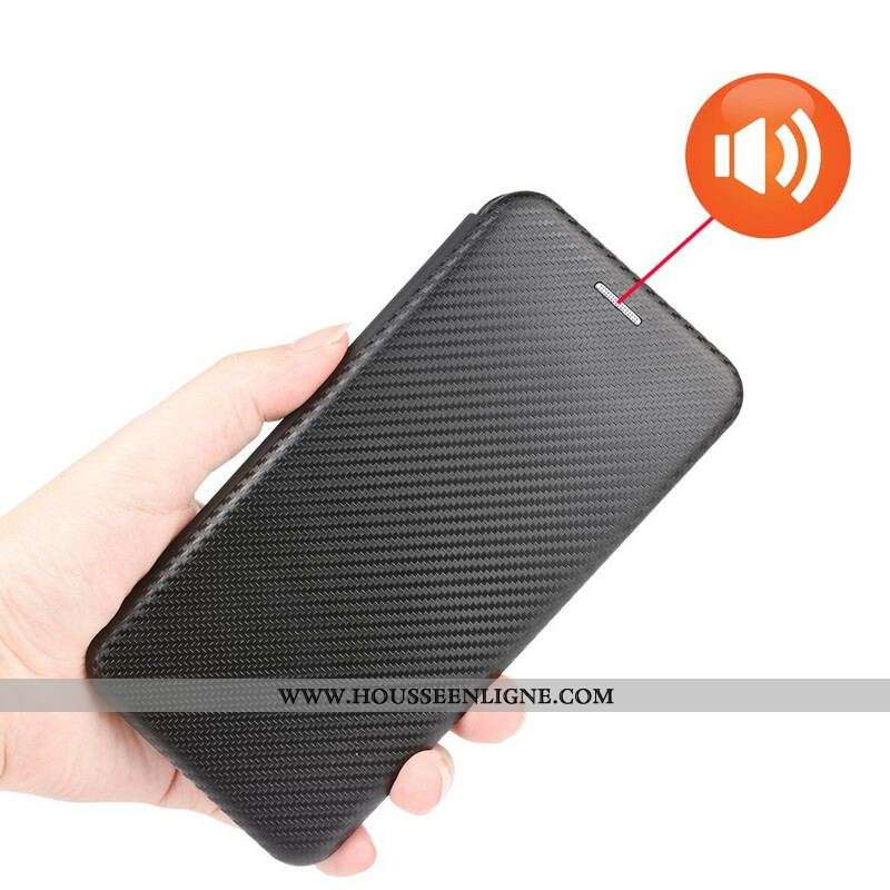 Flip Cover Samsung Galaxy S20 FE Fibre Carbone