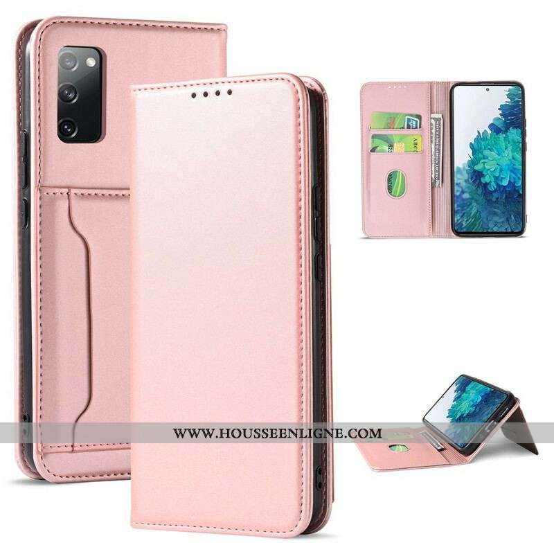 Flip Cover Samsung Galaxy S20 FE Porte-Carte Support