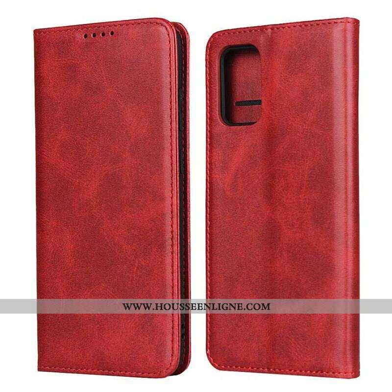 Flip Cover Samsung Galaxy S20 Plus / S20 Plus 5G Cuir Véritable