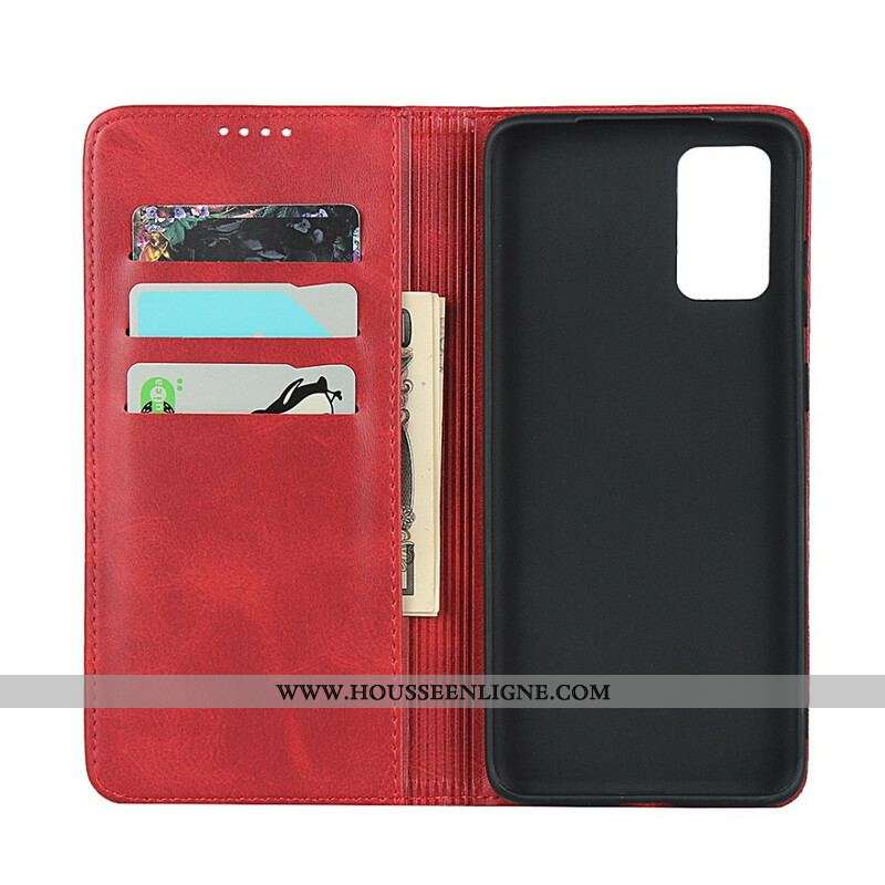 Flip Cover Samsung Galaxy S20 Plus / S20 Plus 5G Cuir Véritable