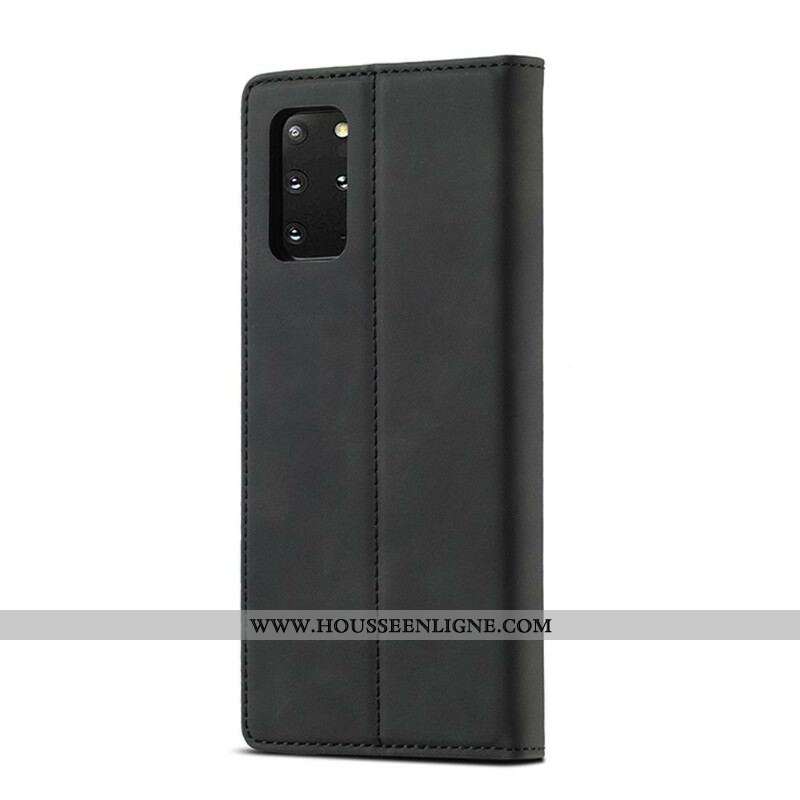 Flip Cover Samsung Galaxy S20 Plus / S20 Plus 5G LC.IMEEKE Effet Cuir