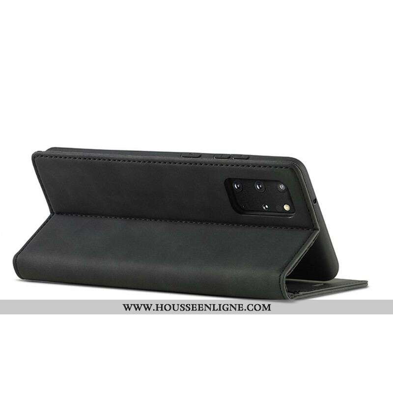 Flip Cover Samsung Galaxy S20 Plus / S20 Plus 5G LC.IMEEKE Effet Cuir