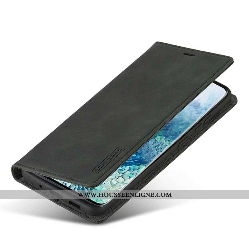 Flip Cover Samsung Galaxy S20 Plus / S20 Plus 5G LC.IMEEKE Effet Cuir