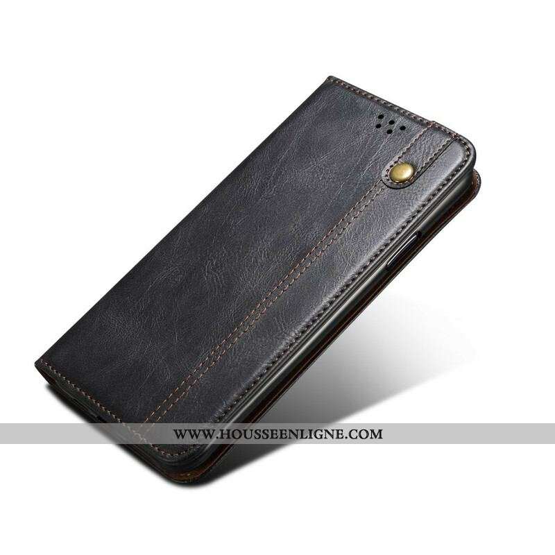 Flip Cover Samsung Galaxy S20 Plus / S20 Plus 5G Simili Cuir Ciré