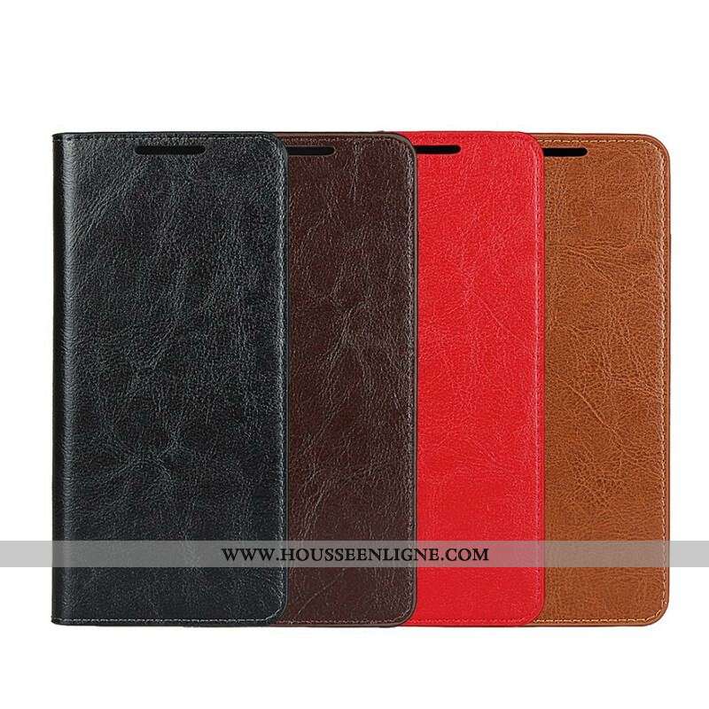 Flip Cover Samsung Galaxy S20 Ultra Cuir Véritable