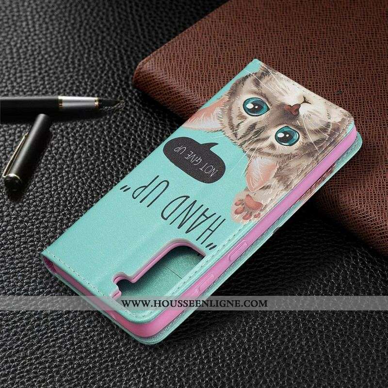 Flip Cover Samsung Galaxy S21 5G Hand Up