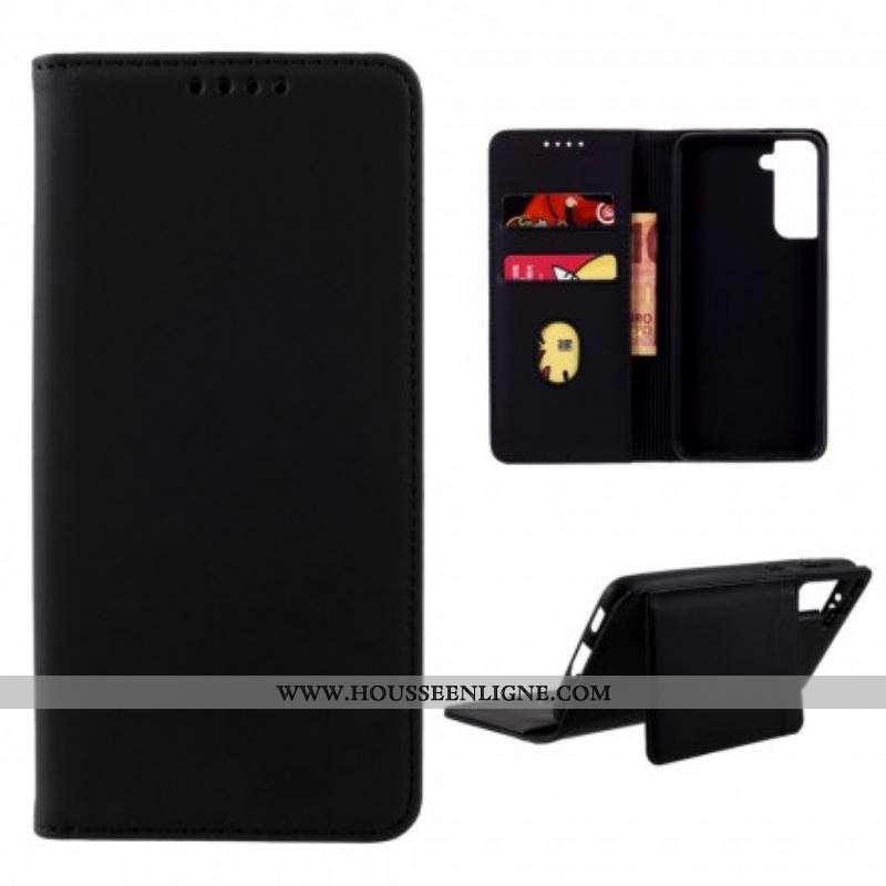 Flip Cover Samsung Galaxy S21 5G Porte-Carte Support