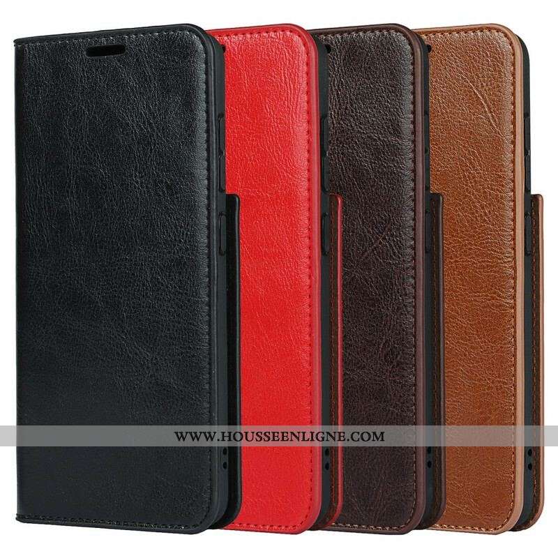 Flip Cover Samsung Galaxy S21 FE Cuir Véritable Proposition Couleurs