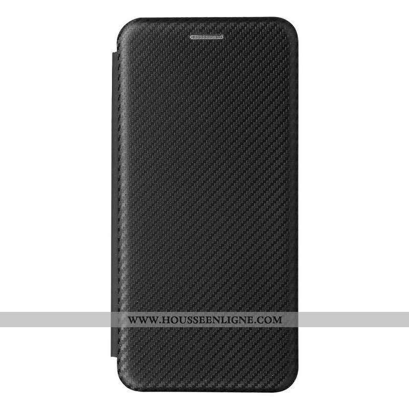 Flip Cover Samsung Galaxy S21 FE Fibre Carbone