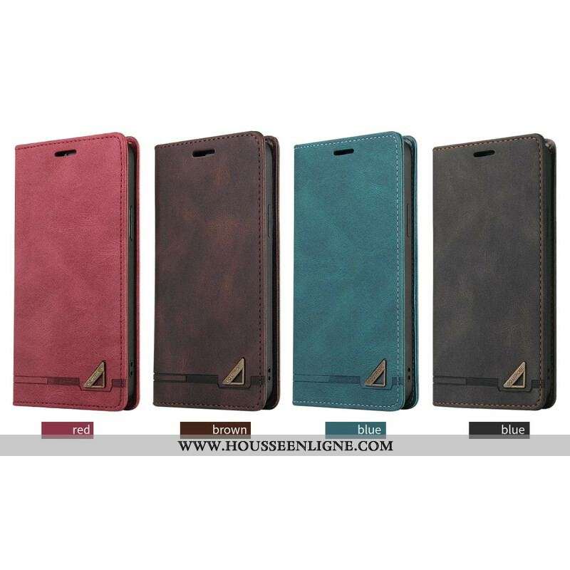 Flip Cover Samsung Galaxy S21 FE Simili Cuir GQ.UTROBE