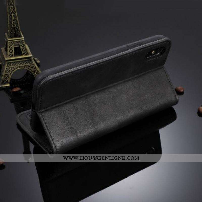 Flip Cover Samsung Galaxy S21 Plus 5G Effet Cuir Vintage Stylisé