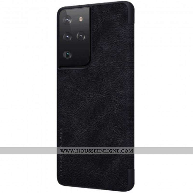 Flip Cover Samsung Galaxy S21 Ultra 5G Nillkin Qin Series