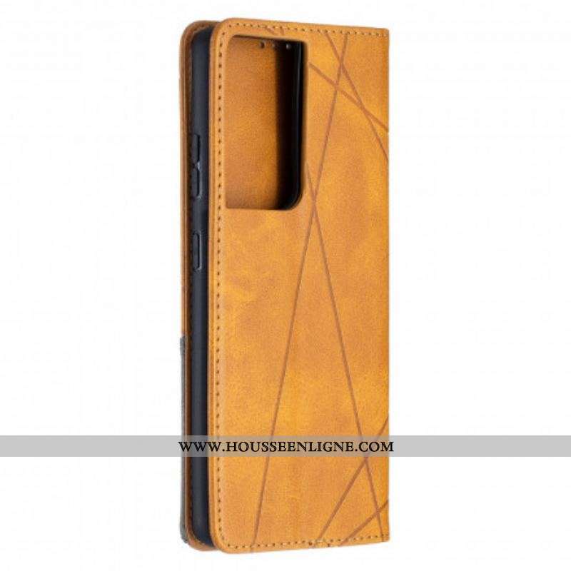 Flip Cover Samsung Galaxy S21 Ultra 5G Style Artiste