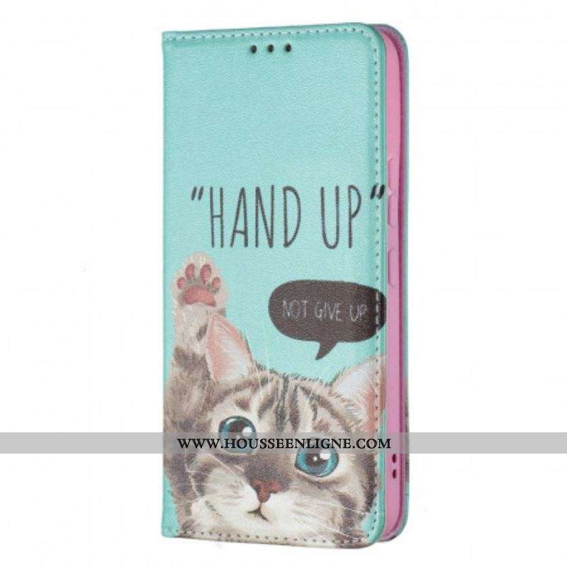 Flip Cover Samsung Galaxy S22 5G Hand Up