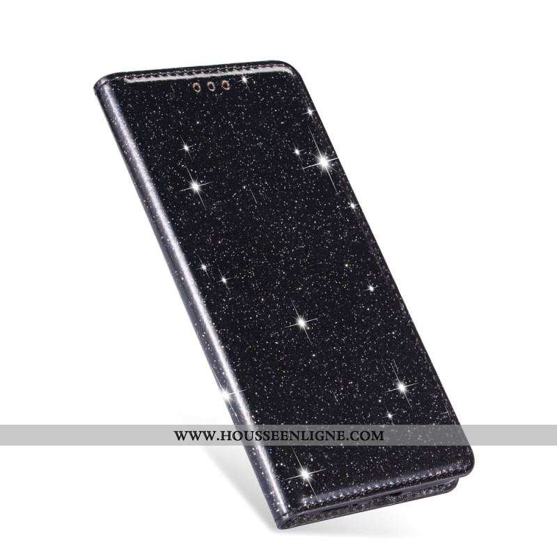 Flip Cover Samsung Galaxy S22 Plus 5G Style Paillettes