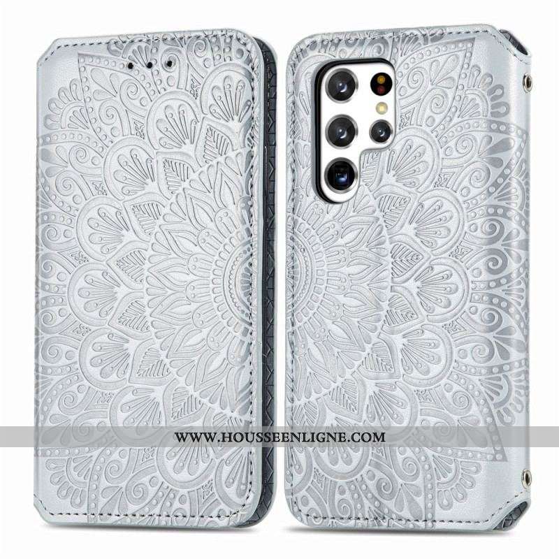 Flip Cover Samsung Galaxy S22 Ultra 5G Mandala