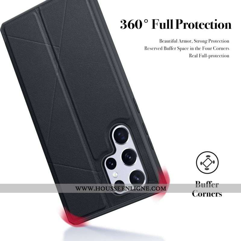 Flip Cover Samsung Galaxy S22 Ultra 5G Skin X Series DUX DUCIS