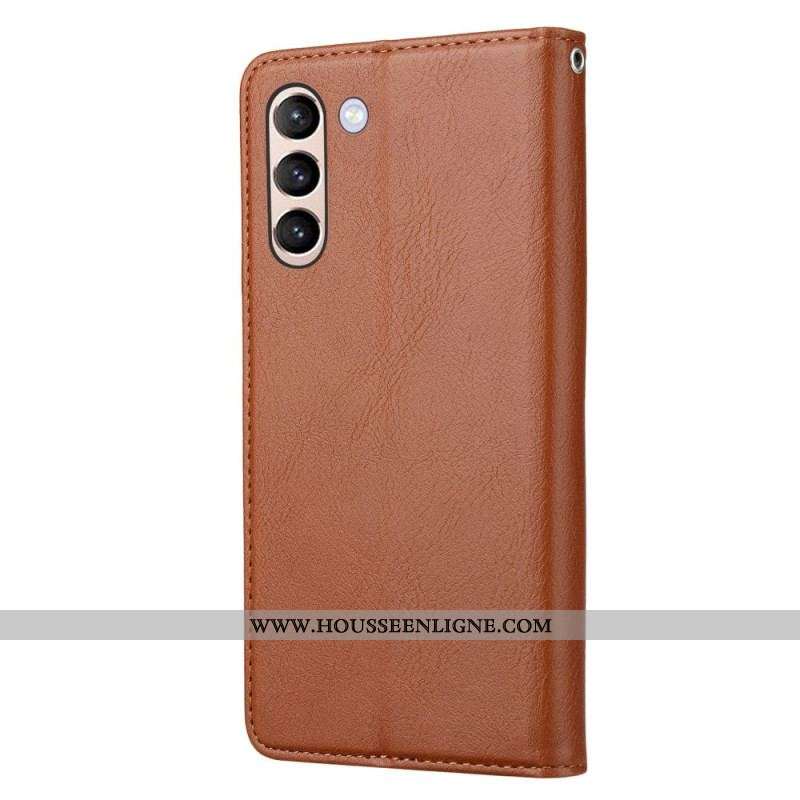 Flip Cover Samsung Galaxy S23 5G Simili Cuir Porte-Cartes