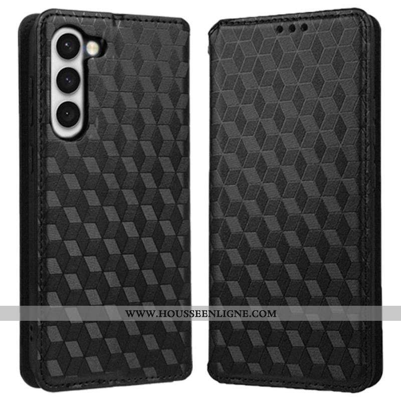 Flip Cover Samsung Galaxy S23 Plus 5G Motif 3D