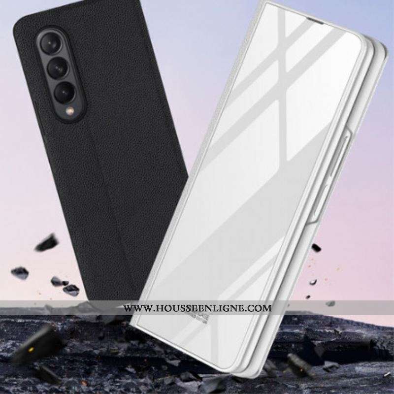 Flip Cover Samsung Galaxy Z Fold 3 5G Verre Trempé Mécanisme GKK