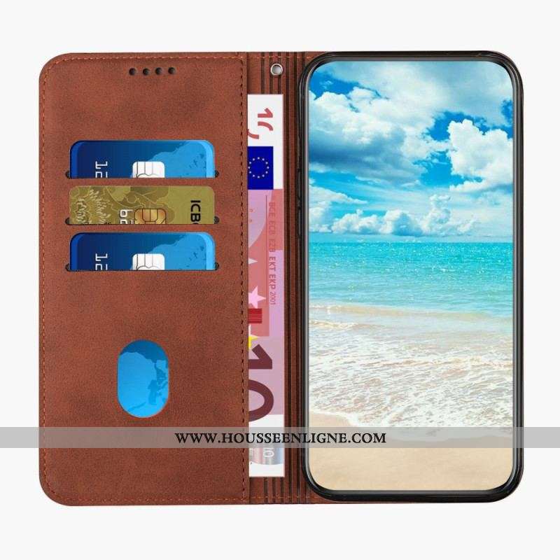 Flip Cover Sony Xperia 1 IV Style Cuir Motif 3D