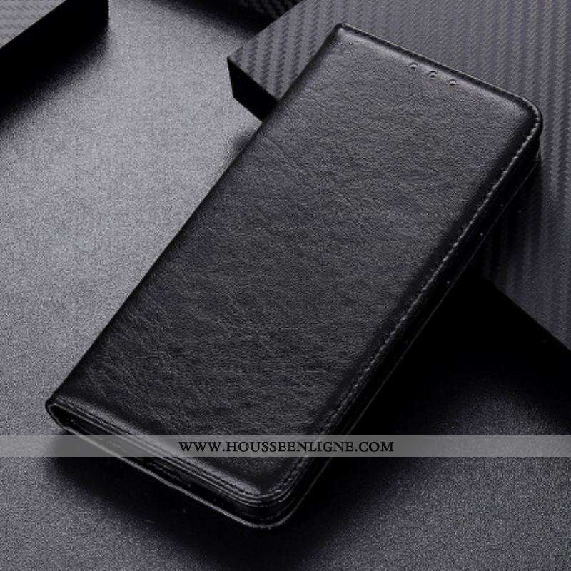 Flip Cover Sony Xperia 10 III Cuir Fendu Texturé