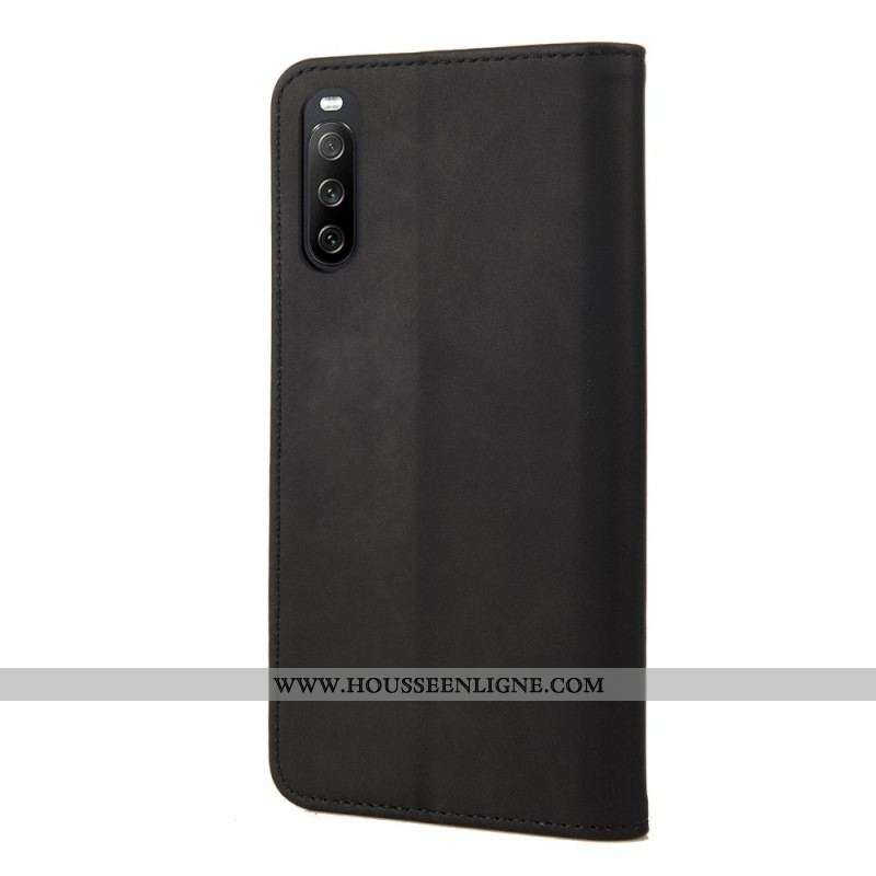 Flip Cover Sony Xperia 10 IV Bicolore