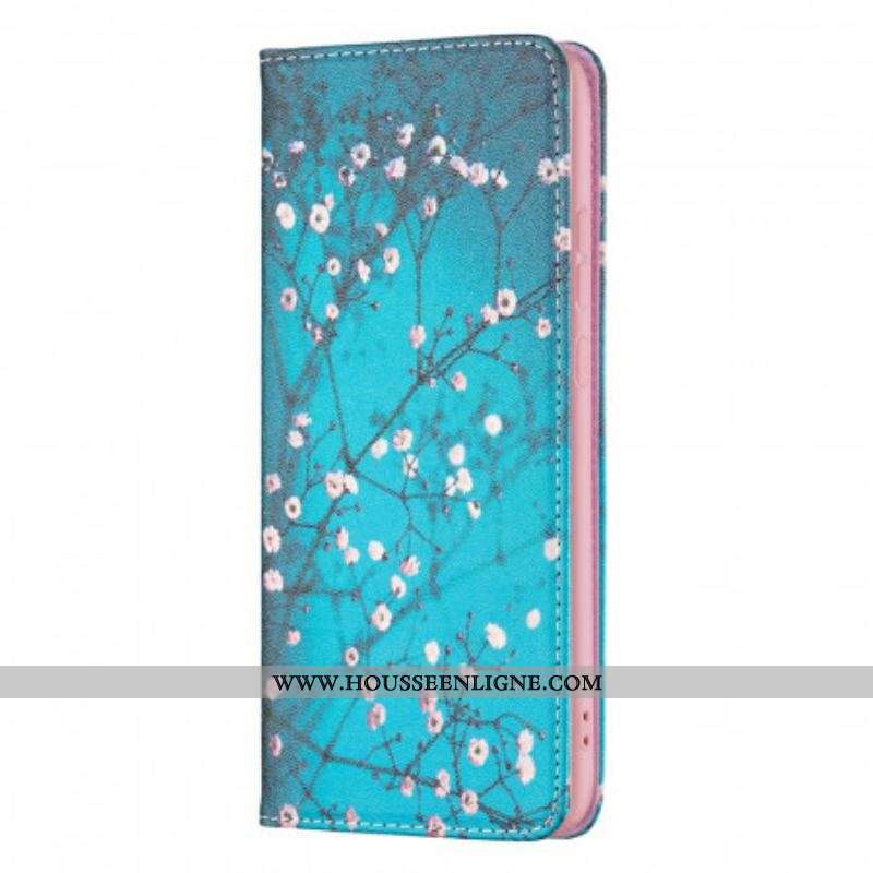 Flip Cover  Xiaomi 12 / 12X  Branches Fleuries