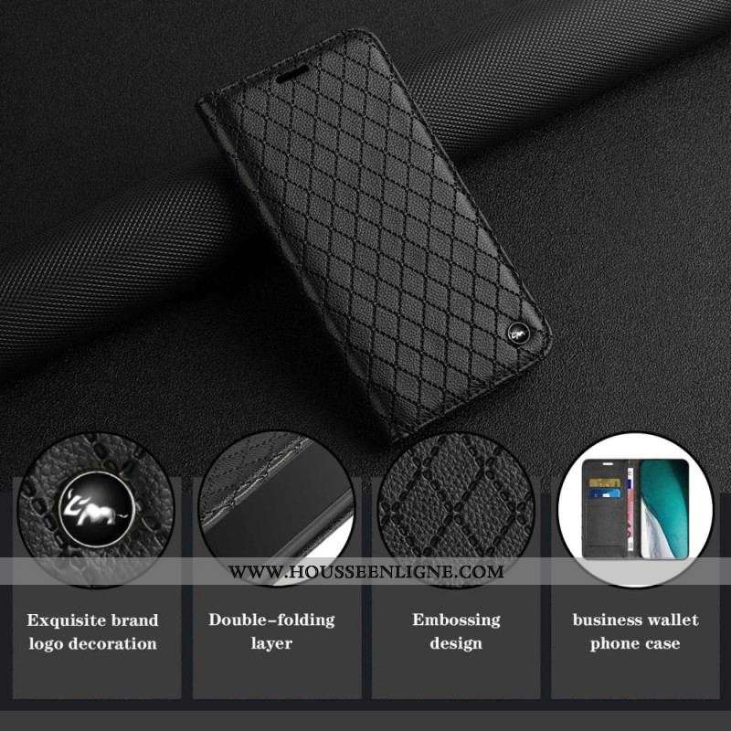 Flip Cover Xiaomi 12 / 12X Losanges RFID