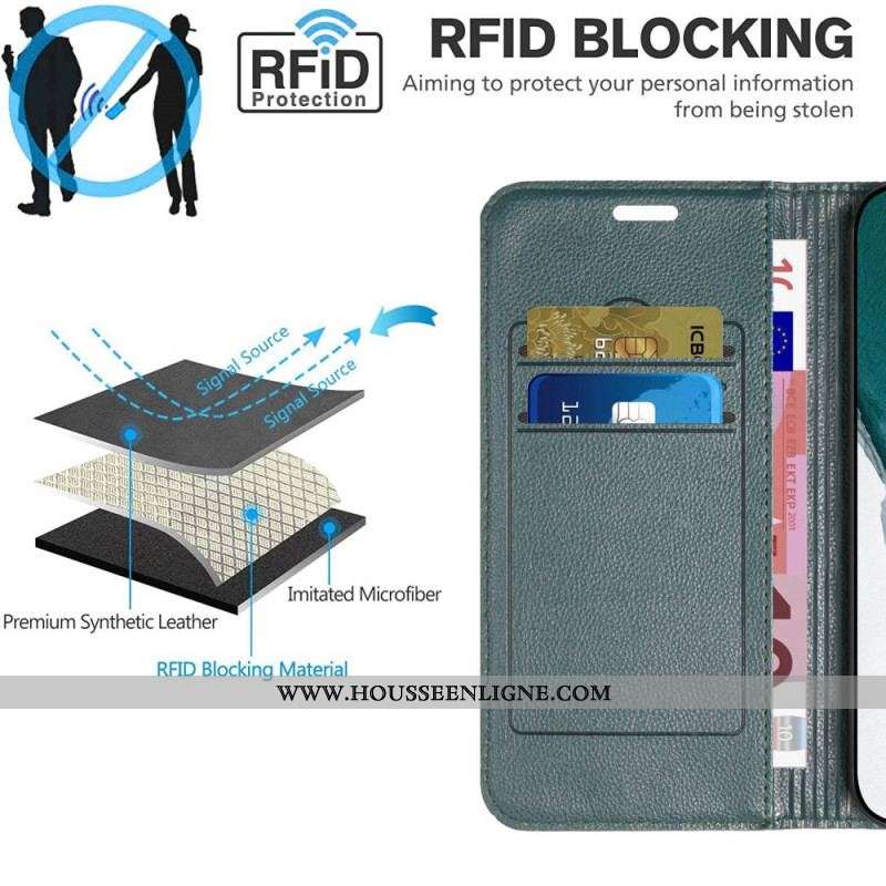 Flip Cover Xiaomi 12 Lite Losanges RFID