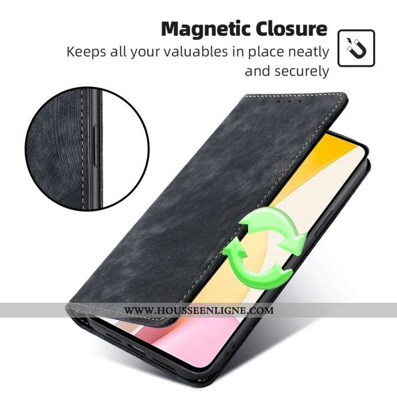 Flip Cover Xiaomi 12 Lite Style Cuir Rétro