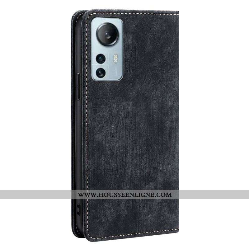 Flip Cover Xiaomi 12 Lite Style Cuir Rétro