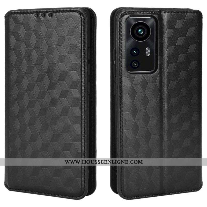 Flip Cover Xiaomi 12 Lite Texture 3D