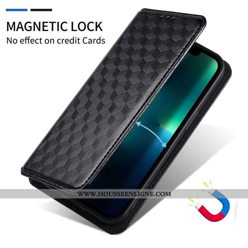 Flip Cover Xiaomi 12 Lite Texture 3D