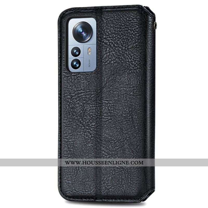 Flip Cover Xiaomi 12 Pro Motif 3D