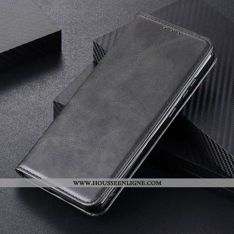 Flip Cover Xiaomi 12T / 12T Pro Cuir Fendu