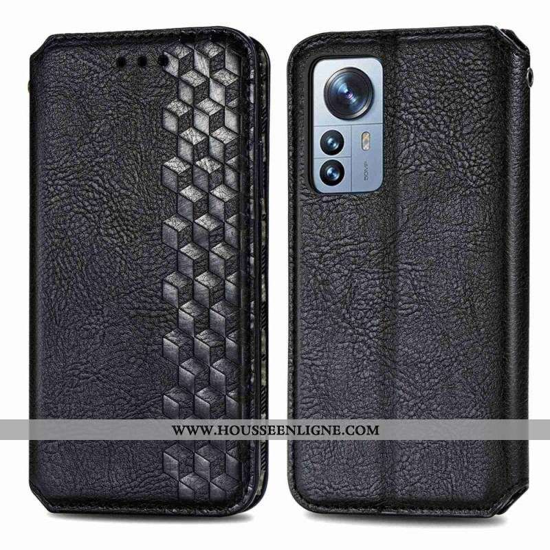 Flip Cover Xiaomi 12T / 12T Pro Motif 3D