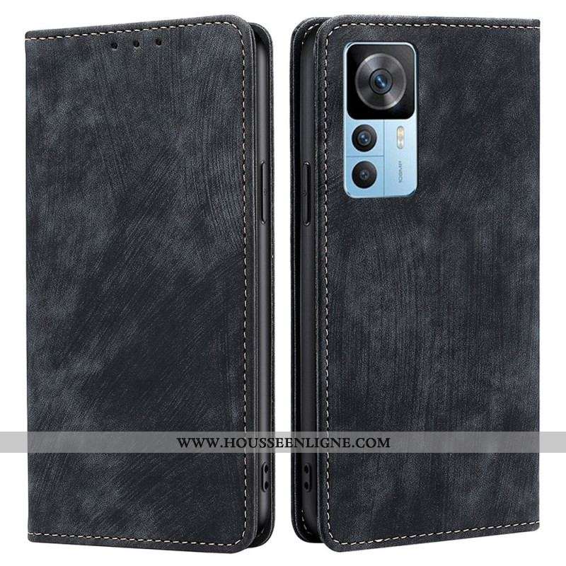 Flip Cover Xiaomi 12T / 12T Pro Style Cuir Vintage