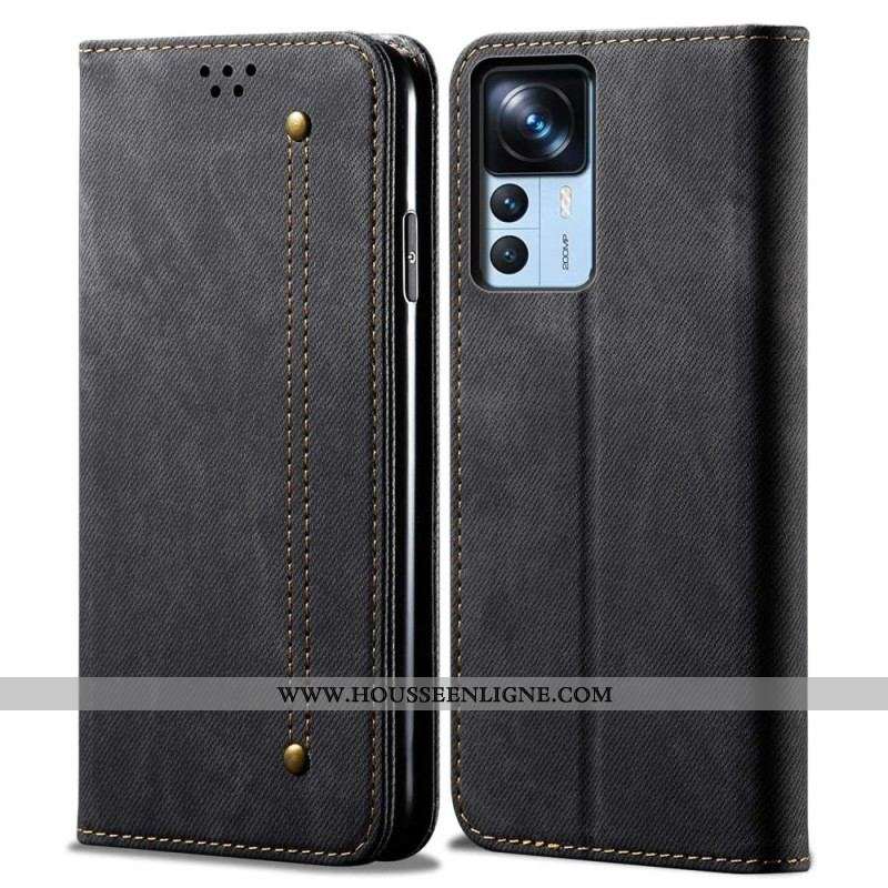 Flip Cover Xiaomi 12T / 12T Pro Tissu