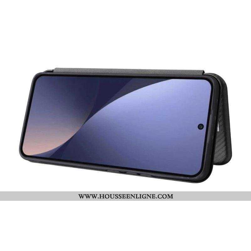 Flip Cover Xiaomi 13 Pro Fibre Carbone