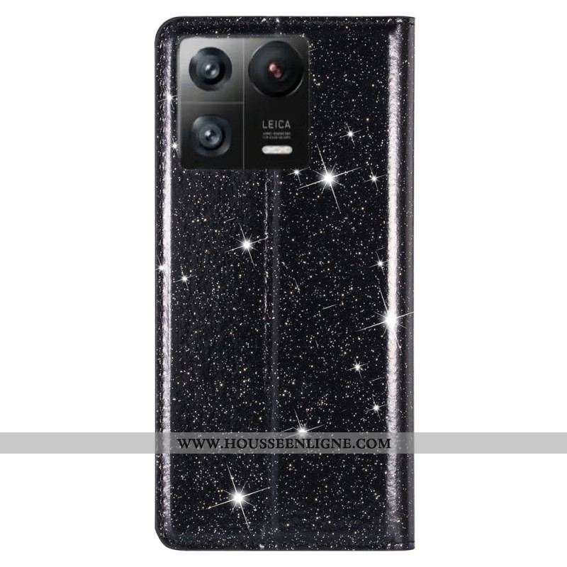 Flip Cover Xiaomi 13 Style Paillettes