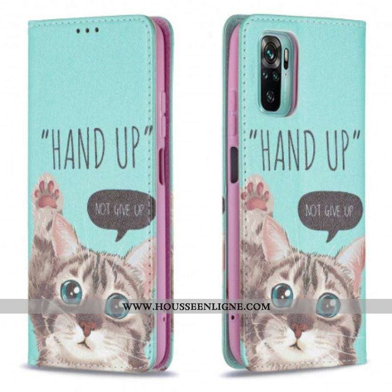 Flip Cover Xiaomi Redmi Note 10/10S/Poco M5s Hand Up