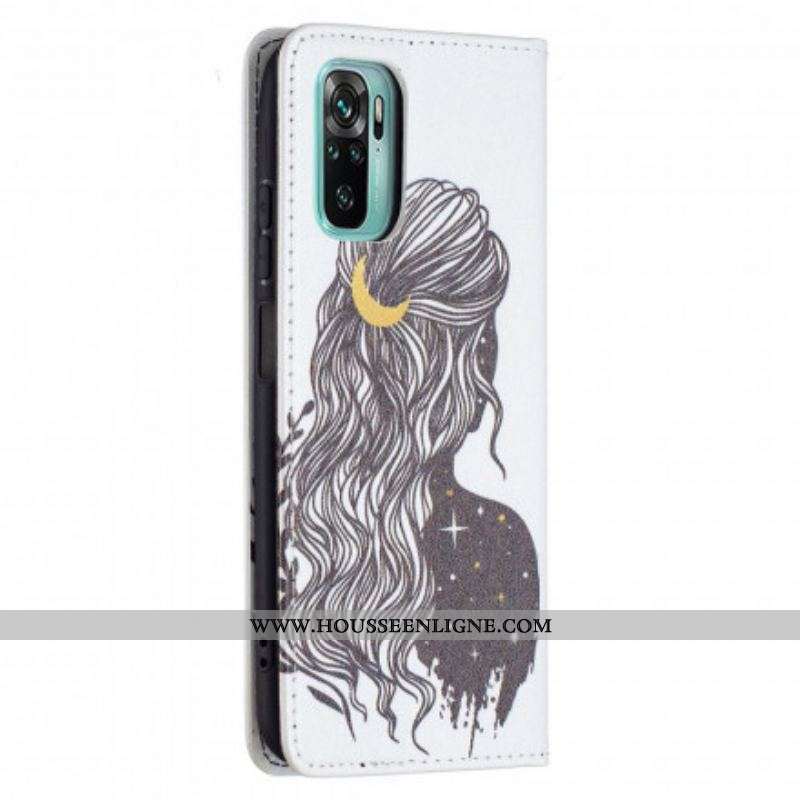 Flip Cover Xiaomi Redmi Note 10/10S/Poco M5s Jolie Chevelure