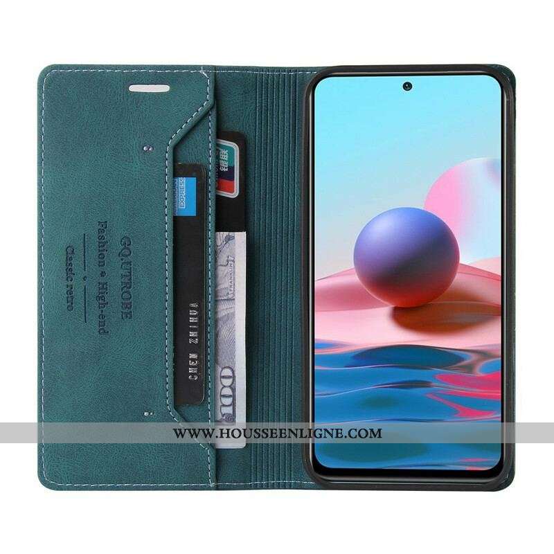 Flip Cover Xiaomi Redmi Note 10/10S/Poco M5s Simili Cuir GQ.UTROBE