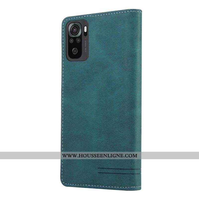 Flip Cover Xiaomi Redmi Note 10/10S/Poco M5s Simili Cuir GQ.UTROBE