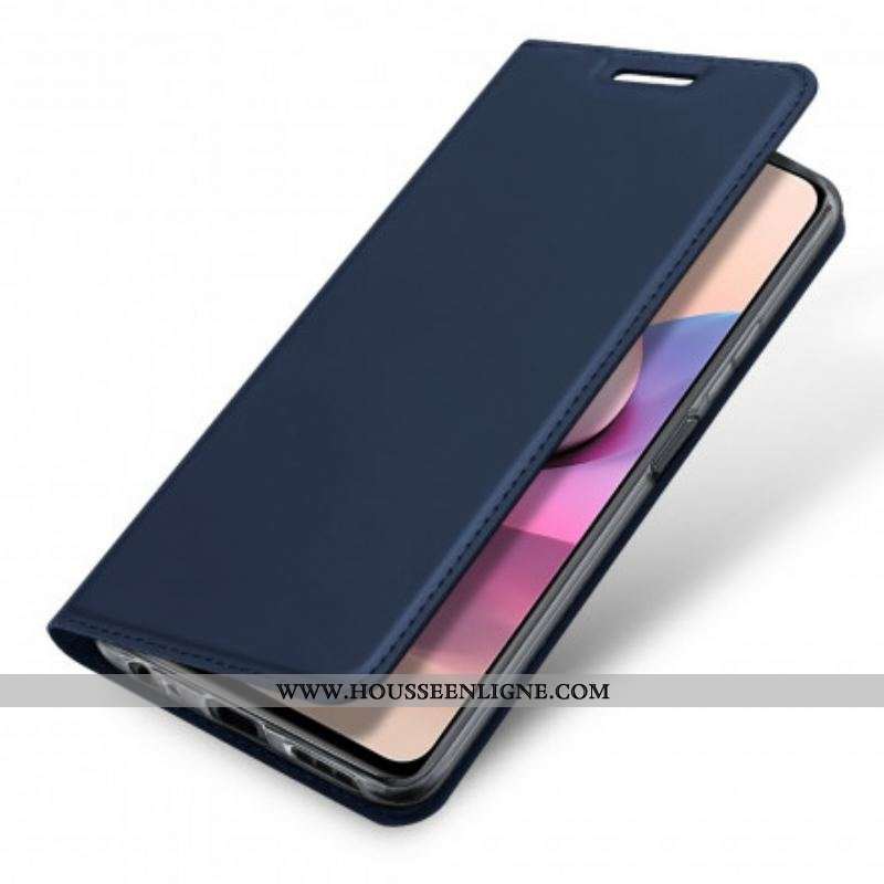 Flip Cover Xiaomi Redmi Note 10/10S/Poco M5s Skin Pro DUX DUCIS