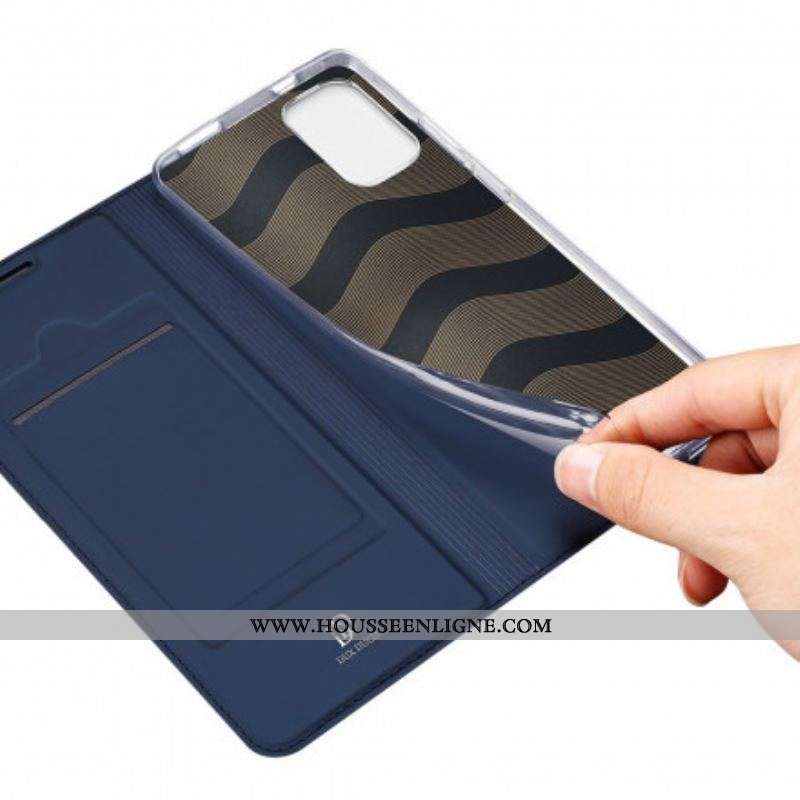 Flip Cover Xiaomi Redmi Note 10/10S/Poco M5s Skin Pro DUX DUCIS