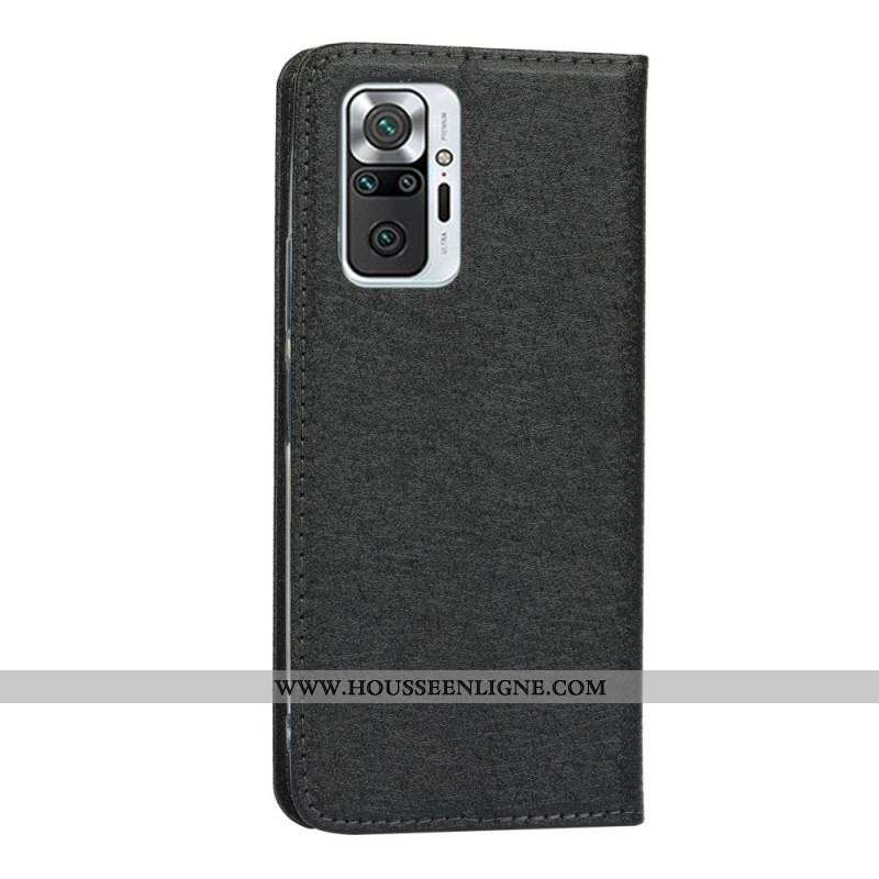 Flip Cover Xiaomi Redmi Note 10 Pro Style Cuir Douceur avec Lanière